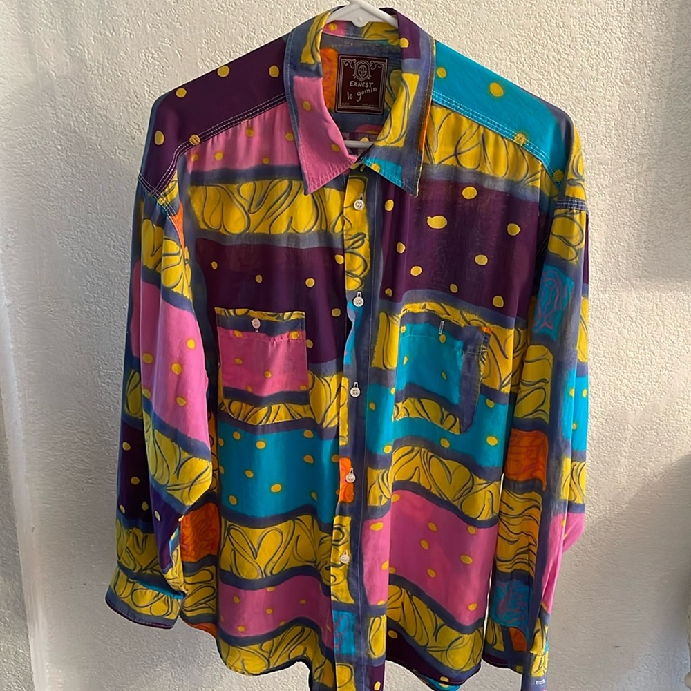 Vintage button down by Ernest Le Gamin